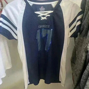 Los Angeles Chargers sparkle Rivers jersey